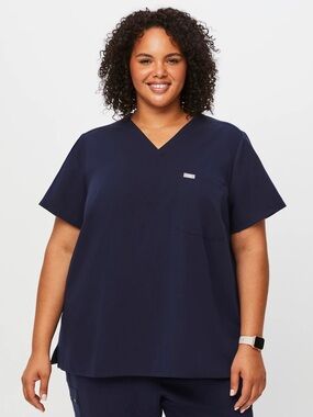 Figs Catarina One-Pocket Scrub Top Rare Hydro Green Women’s 3XL NWT NIB